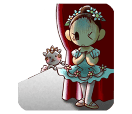 A ballerina's life 2 sticker #6874115