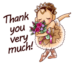 A ballerina's life 2 sticker #6874118