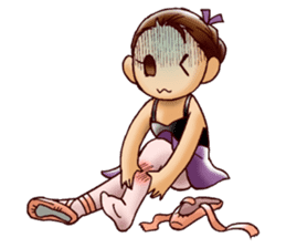 A ballerina's life 2 sticker #6874120