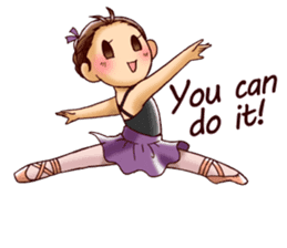 A ballerina's life 2 sticker #6874121