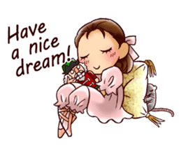 A ballerina's life 2 sticker #6874124