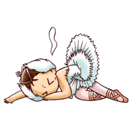 A ballerina's life 2 sticker #6874133