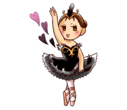 A ballerina's life 2 sticker #6874134