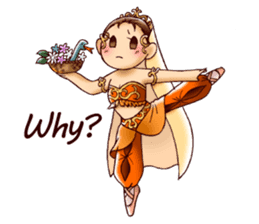 A ballerina's life 2 sticker #6874140