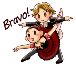 A ballerina's life 2 sticker #6874141