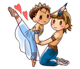 A ballerina's life 2 sticker #6874142