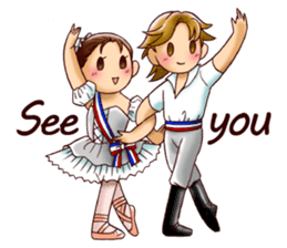 A ballerina's life 2 sticker #6874143