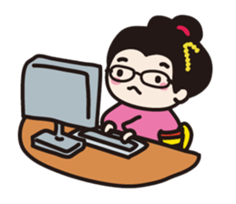 Komusume sticker #6874235