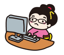 Komusume sticker #6874235