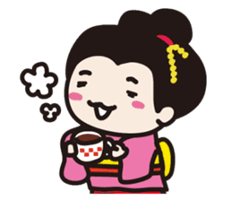 Komusume sticker #6874251