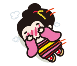 Komusume sticker #6874255