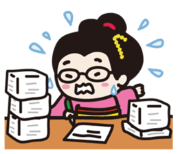 Komusume sticker #6874257