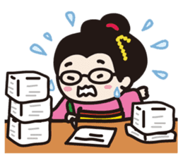 Komusume sticker #6874257