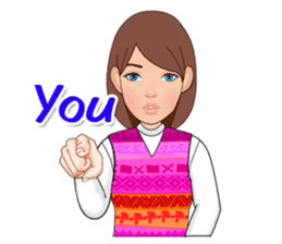 American Sign Language Vol.2 sticker #6874266