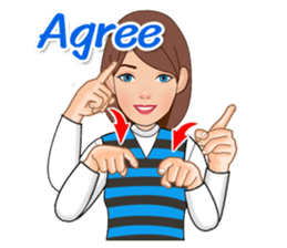 American Sign Language Vol.2 sticker #6874271