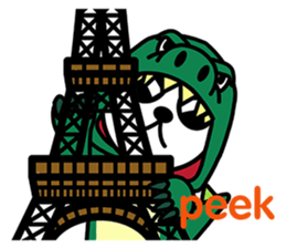 Lemonice croco sticker #6874365