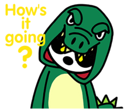 Lemonice croco sticker #6874367