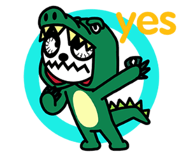 Lemonice croco sticker #6874376