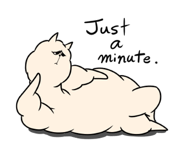 Cool Japan! Hi alpaca! sticker #6874546