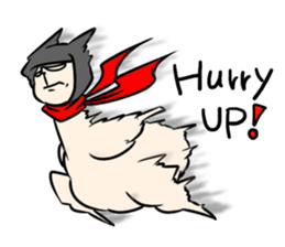 Cool Japan! Hi alpaca! sticker #6874547