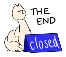 Cool Japan! Hi alpaca! sticker #6874556