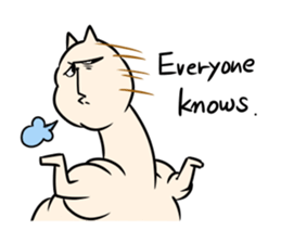 Cool Japan! Hi alpaca! sticker #6874558