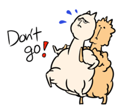 Cool Japan! Hi alpaca! sticker #6874559