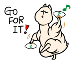 Cool Japan! Hi alpaca! sticker #6874564