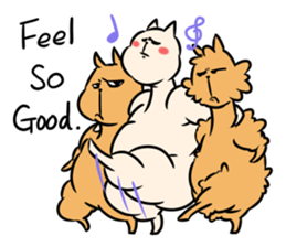 Cool Japan! Hi alpaca! sticker #6874569