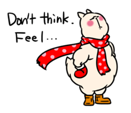 Cool Japan! Hi alpaca! sticker #6874572