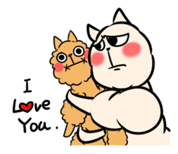 Cool Japan! Hi alpaca! sticker #6874579