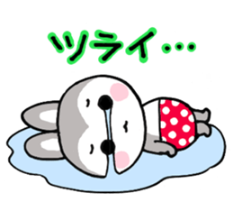 The nice and kind rabbits sticker #6875186