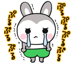 The nice and kind rabbits sticker #6875190