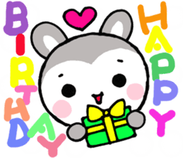 The nice and kind rabbits sticker #6875203