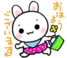 The nice and kind rabbits sticker #6875209