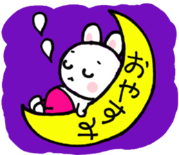 The nice and kind rabbits sticker #6875210