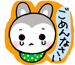 The nice and kind rabbits sticker #6875216