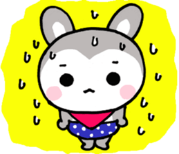 The nice and kind rabbits sticker #6875217