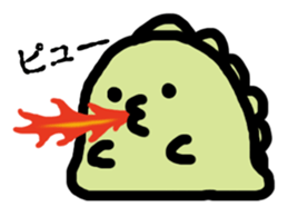 Something white and fluffy guy sticker #6875396