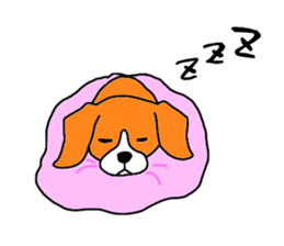Cute beagle, Hana sticker #6875680