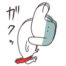 The puppy of red underpants.2 sticker #6875724