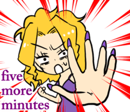 kyabajyou vol.1 English ver. sticker #6876915