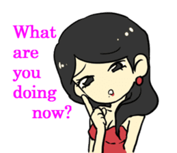 kyabajyou vol.1 English ver. sticker #6876920