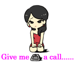 kyabajyou vol.1 English ver. sticker #6876922