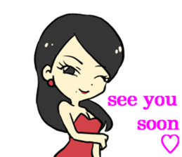 kyabajyou vol.1 English ver. sticker #6876923