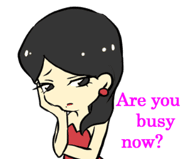 kyabajyou vol.1 English ver. sticker #6876924