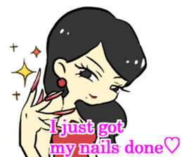 kyabajyou vol.1 English ver. sticker #6876927