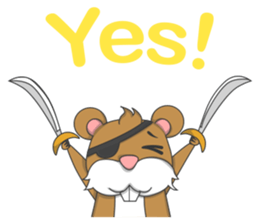 Pirate mouse sticker #6877433