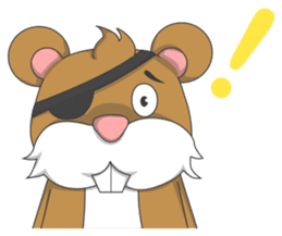 Pirate mouse sticker #6877440