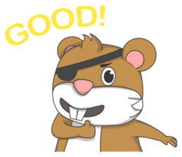 Pirate mouse sticker #6877446